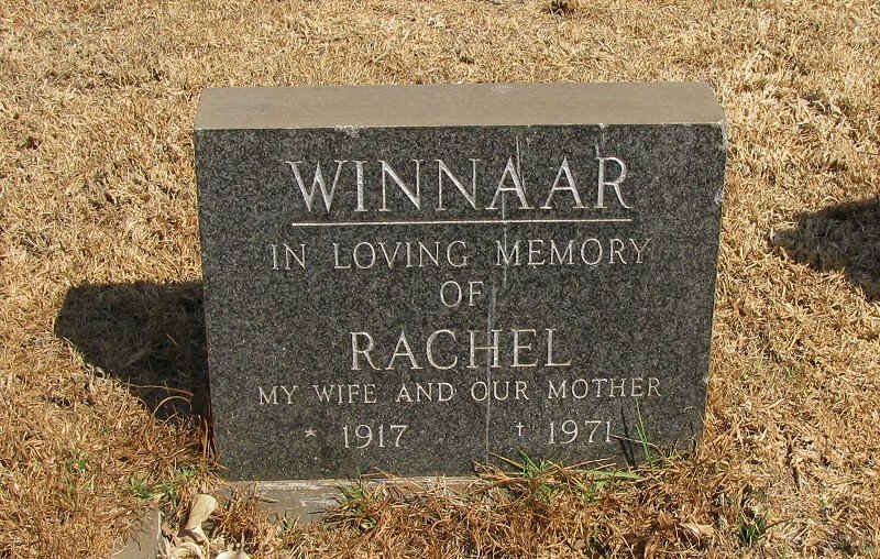 WINNAAR Rachel 1917-1971