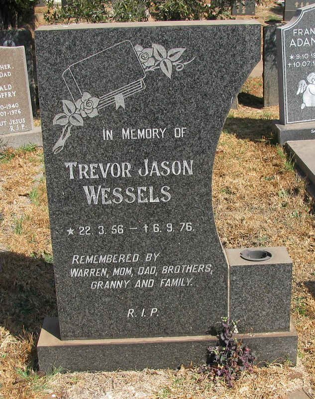 WESSELS Trevor Jason 1956-1976
