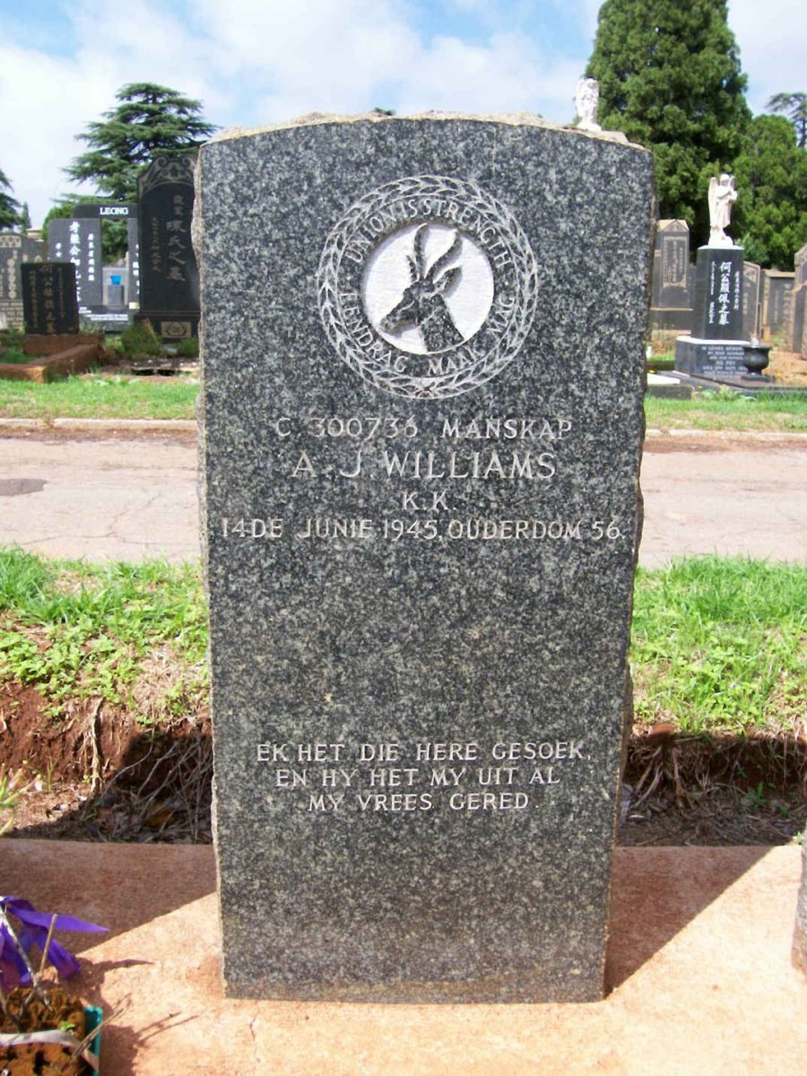 WILLIAMS A.J. -1945