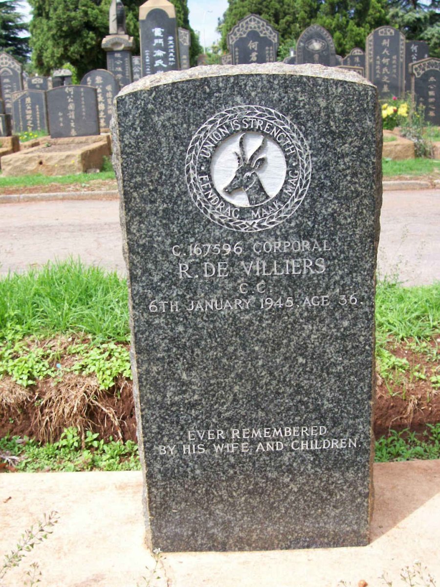 VILLIERS R., de -1945