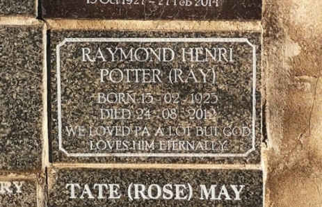 POTTER Raymond Henri 1925-2012