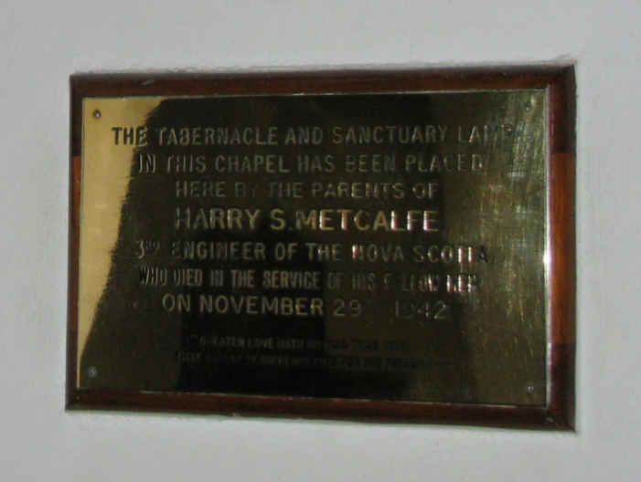 METCALFE Harry S. -1942