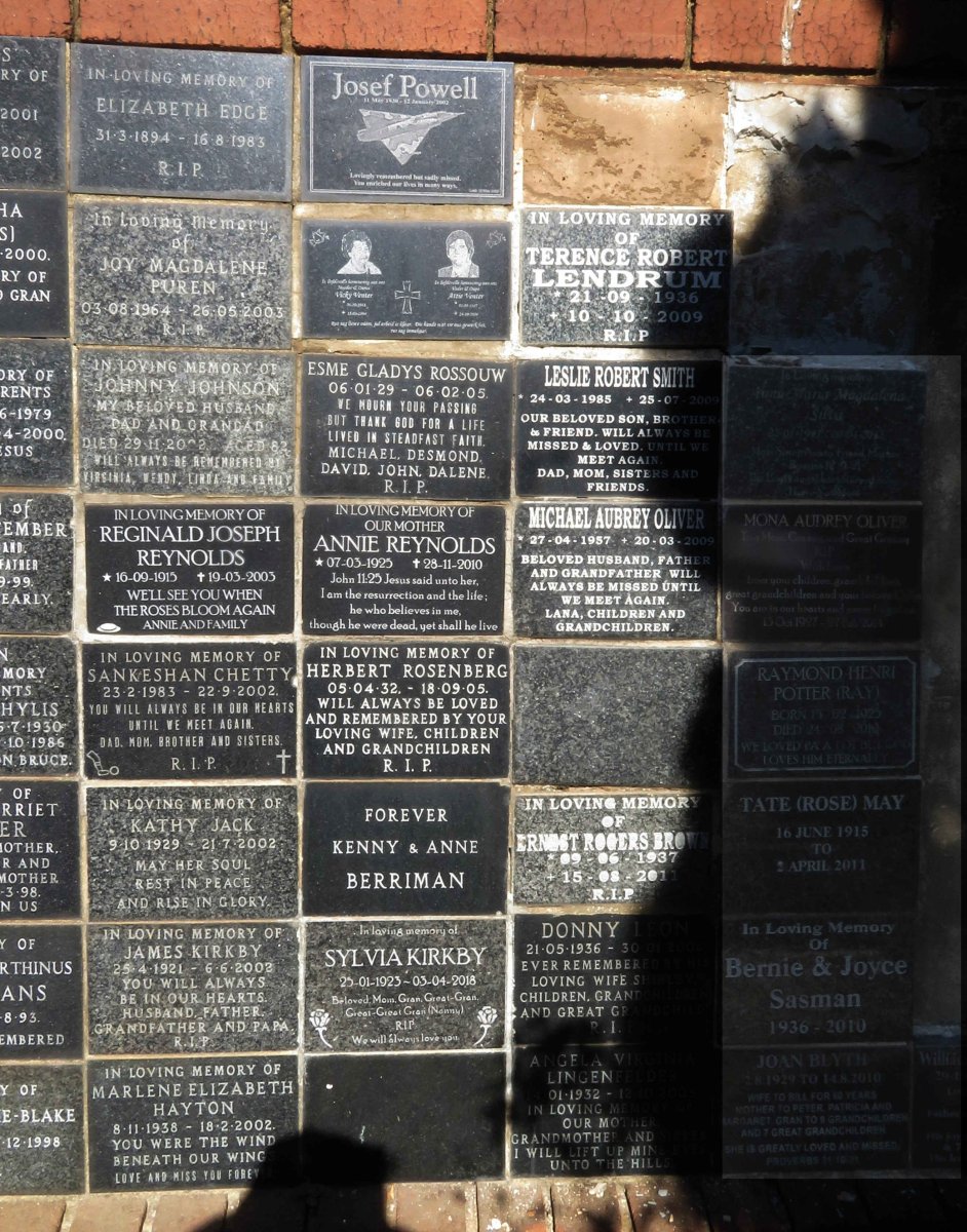 09. Memorial wall in 2025