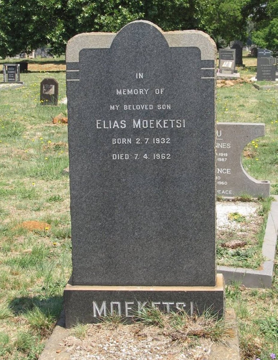 MOEKETSI Elias 1932-1962