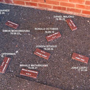 13. Name plaques