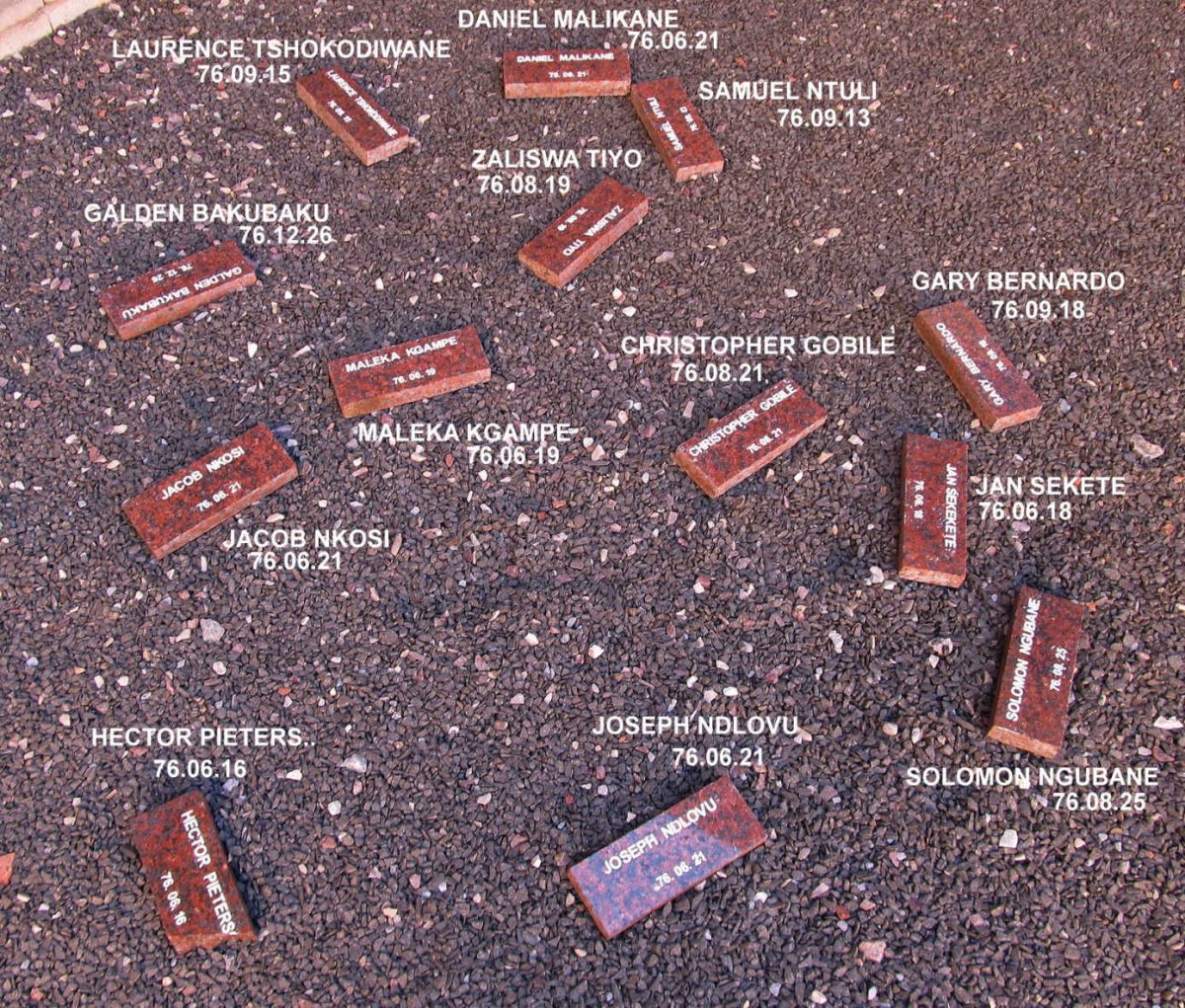 23. Name plaques