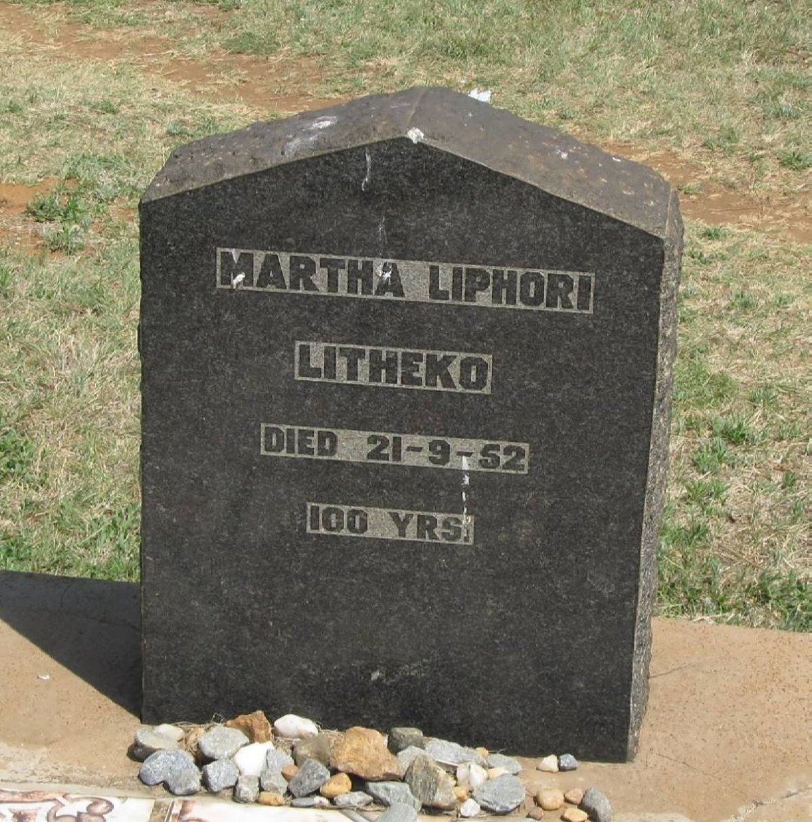 LITHEKO Martha Liphori -1952