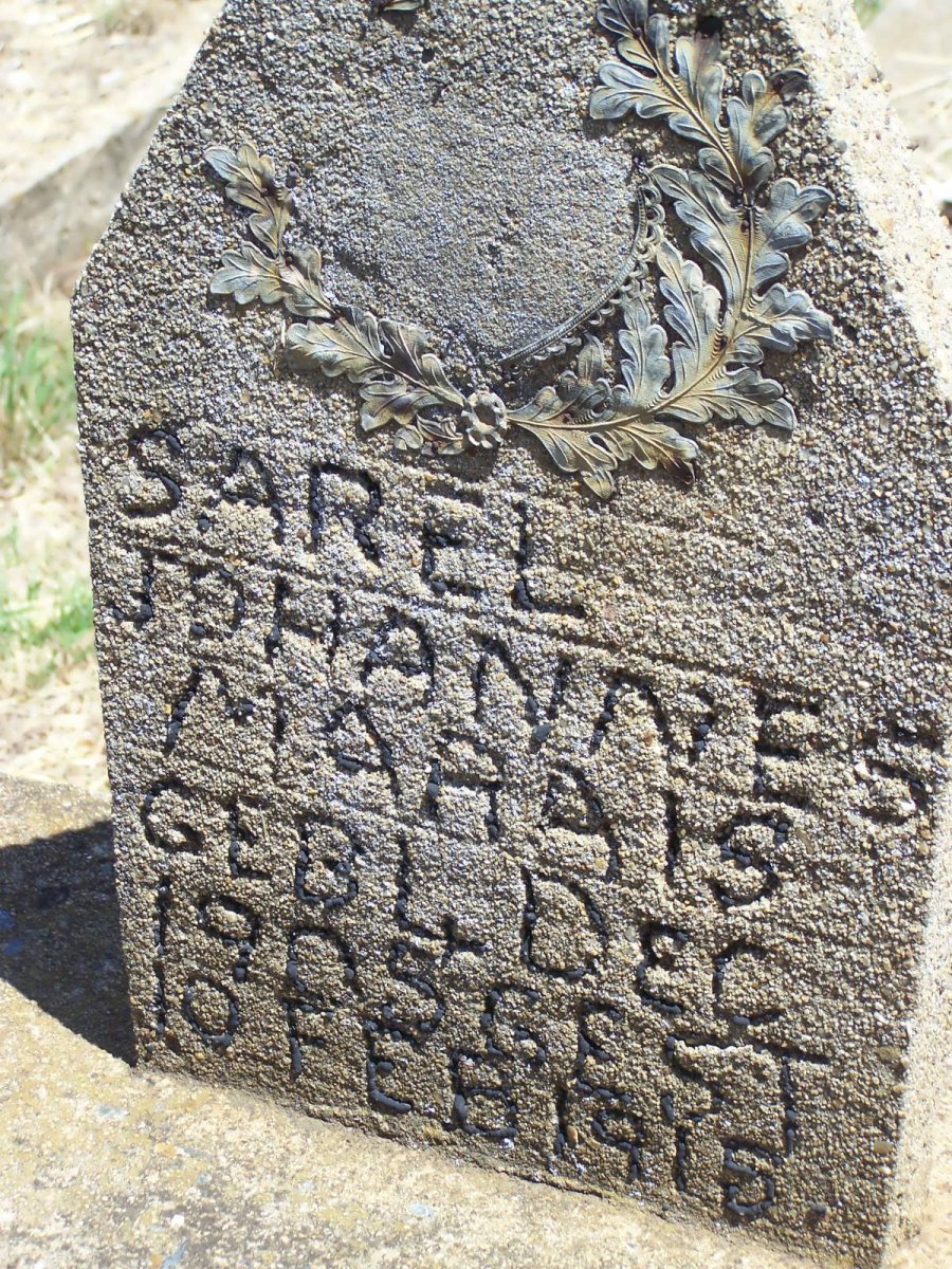 MARAIS Sarel Johannes 1905-1915