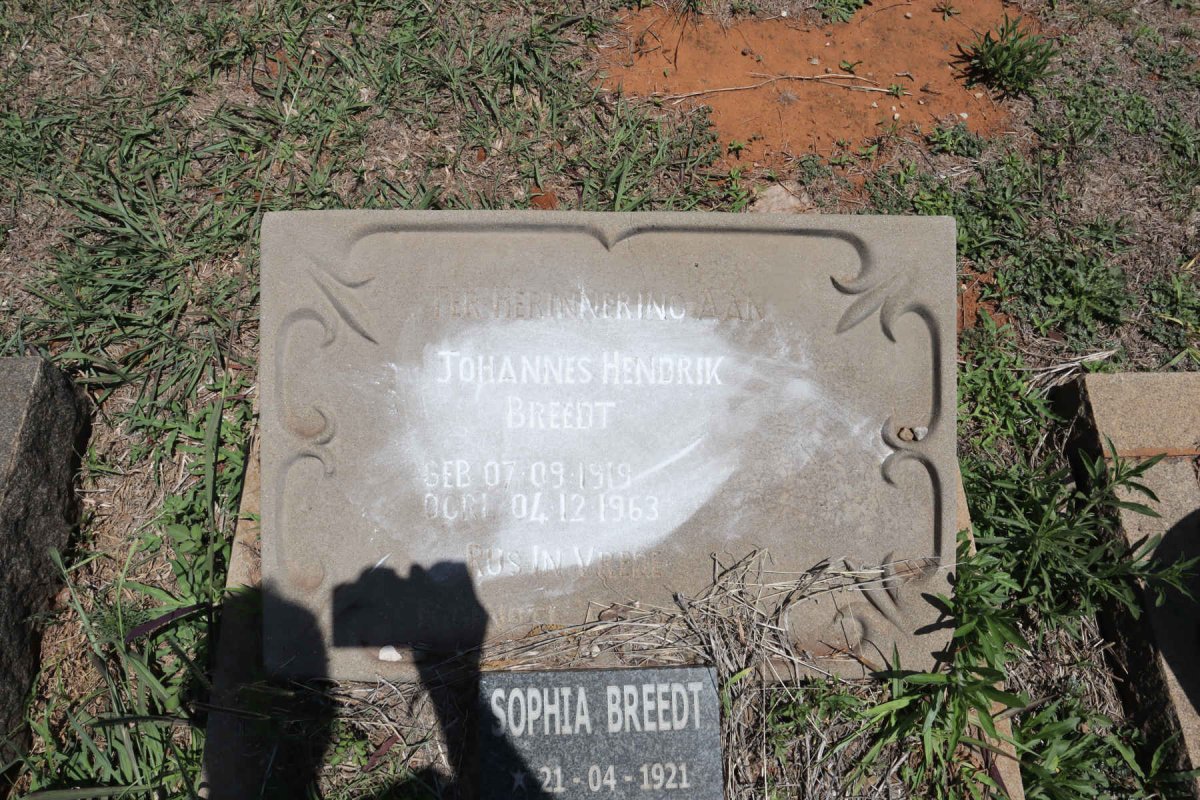 BREEDT Johannes Hendrik 1919-1963 & Sophia 1921-2005 _1