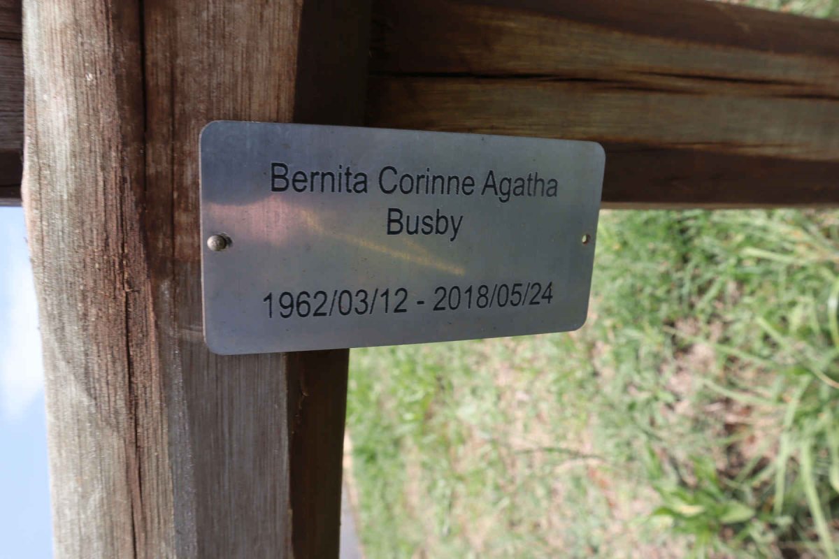 BUSBY Bernita Corinne Agatha 1962-2018