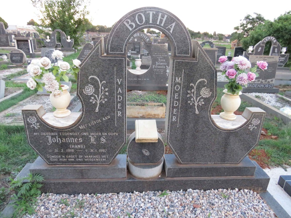 BOTHA Johannes ? S. 1918-1987