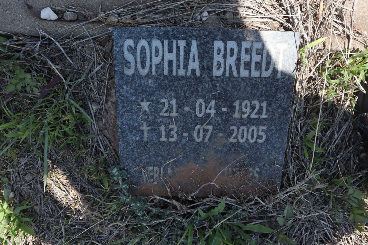 BREEDT Johannes Hendrik 1919-1963 & Sophia 1921-2005_2