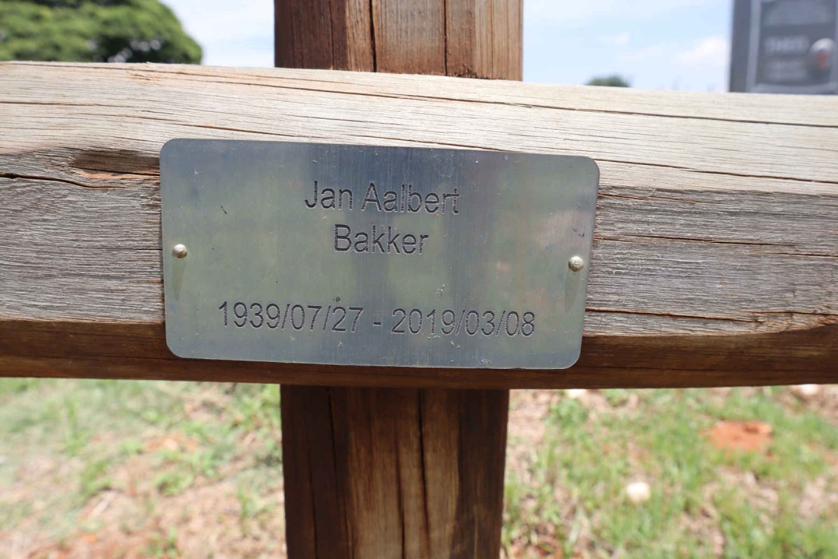 BAKKER Jan Aalbert 1939-2019