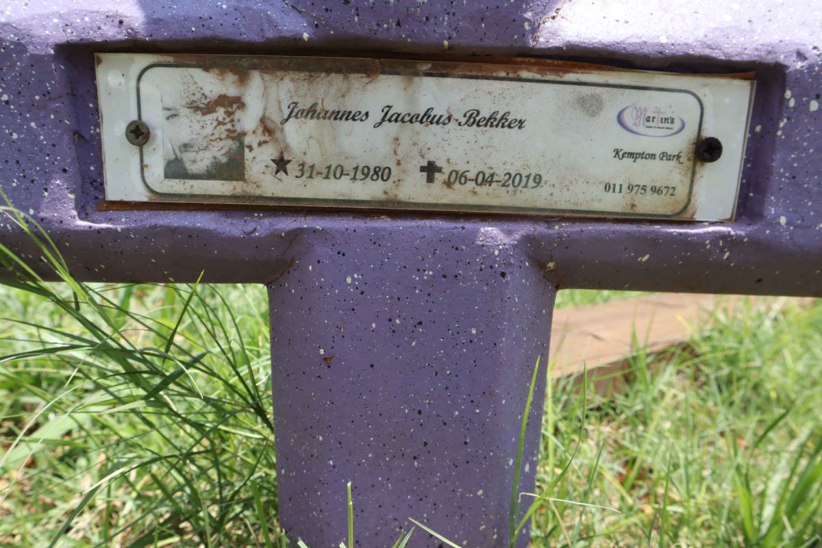 BEKKER Johannes Jacobus 1980-2019