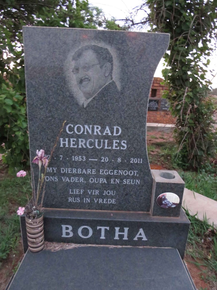 BOTHA Conrad Hercules 1953-2011