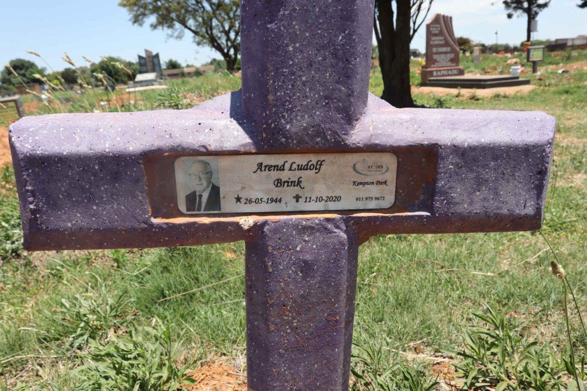 BRINK Arend Ludolf 1944-2020