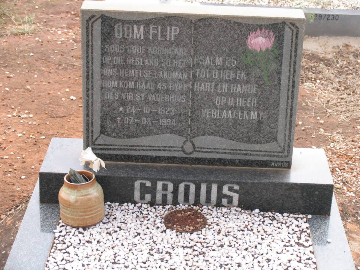 CROUS Flip 1923-1994