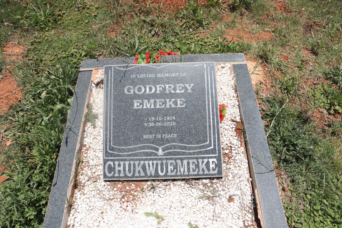 CHUKWUEMEKE Godfrey Emeke 1974-2020