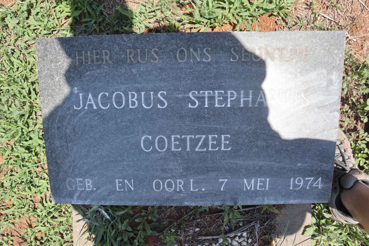 COETZEE Jacobus Stephanus -1974