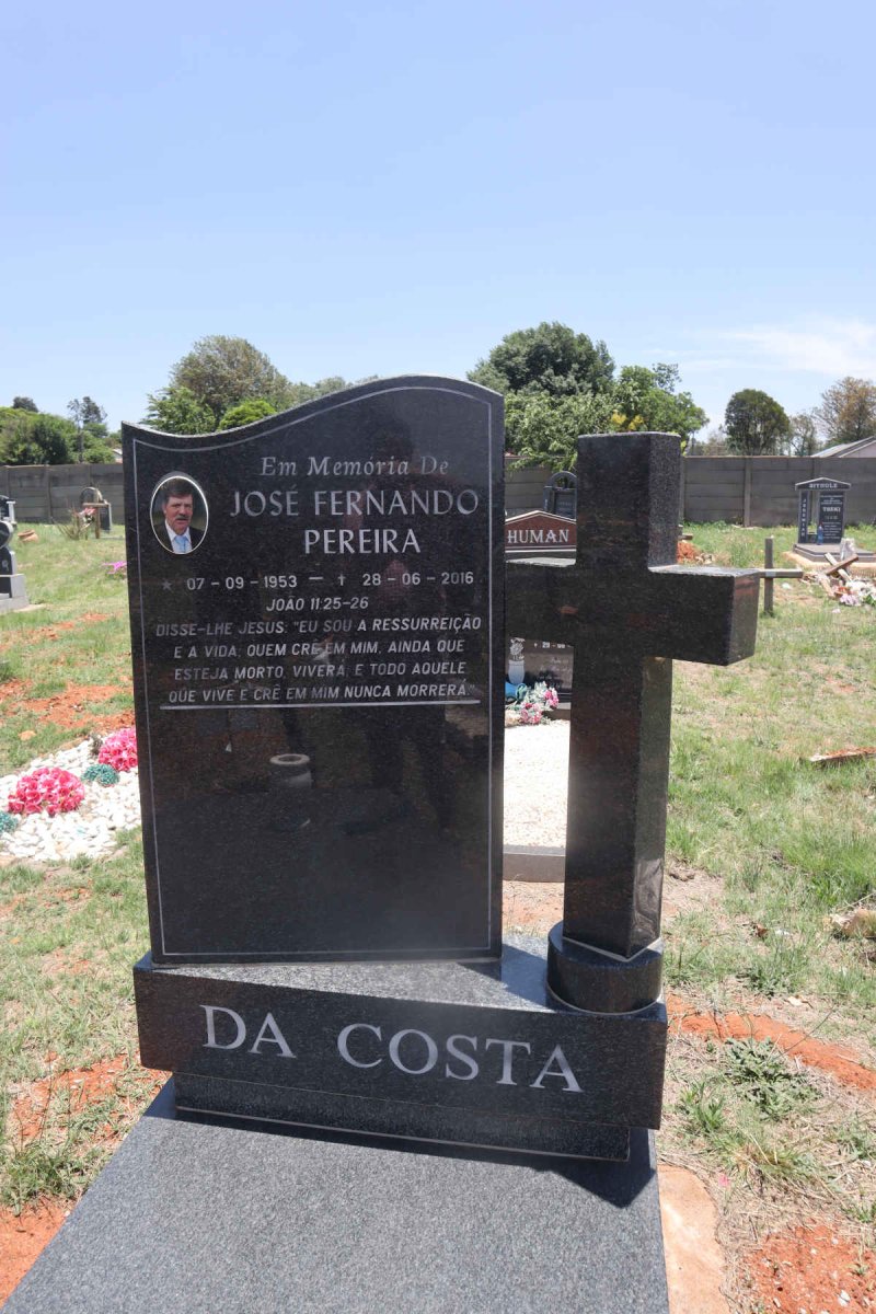 COSTA Jose Fernando Pereira, da 1953-2016