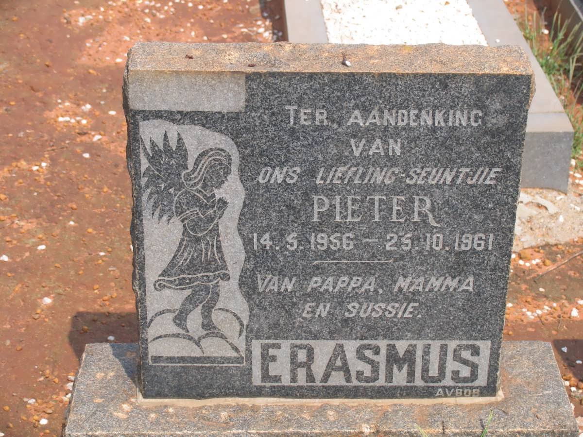 ERASMUS Pieter 1956-1961