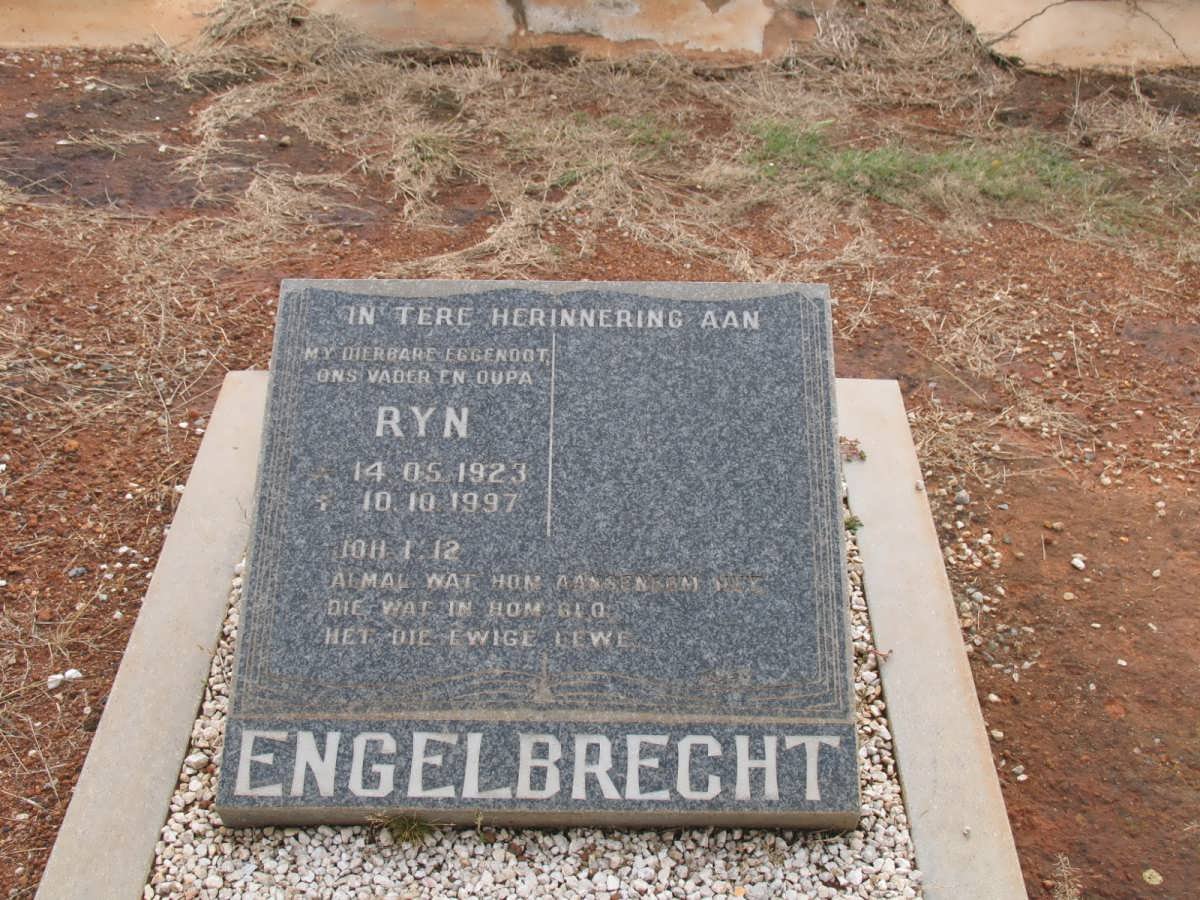 ENGELBRECHT Ryn 1923-1997