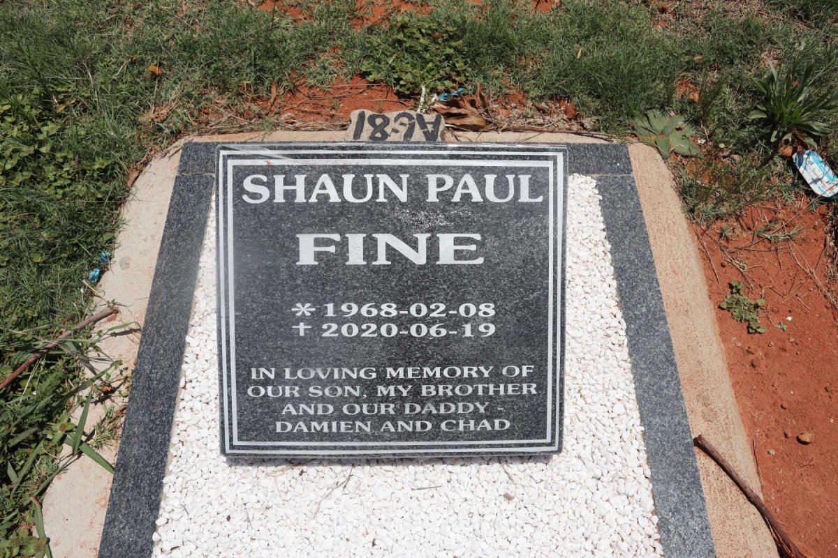 FINE Shaun Paul 1968-2020