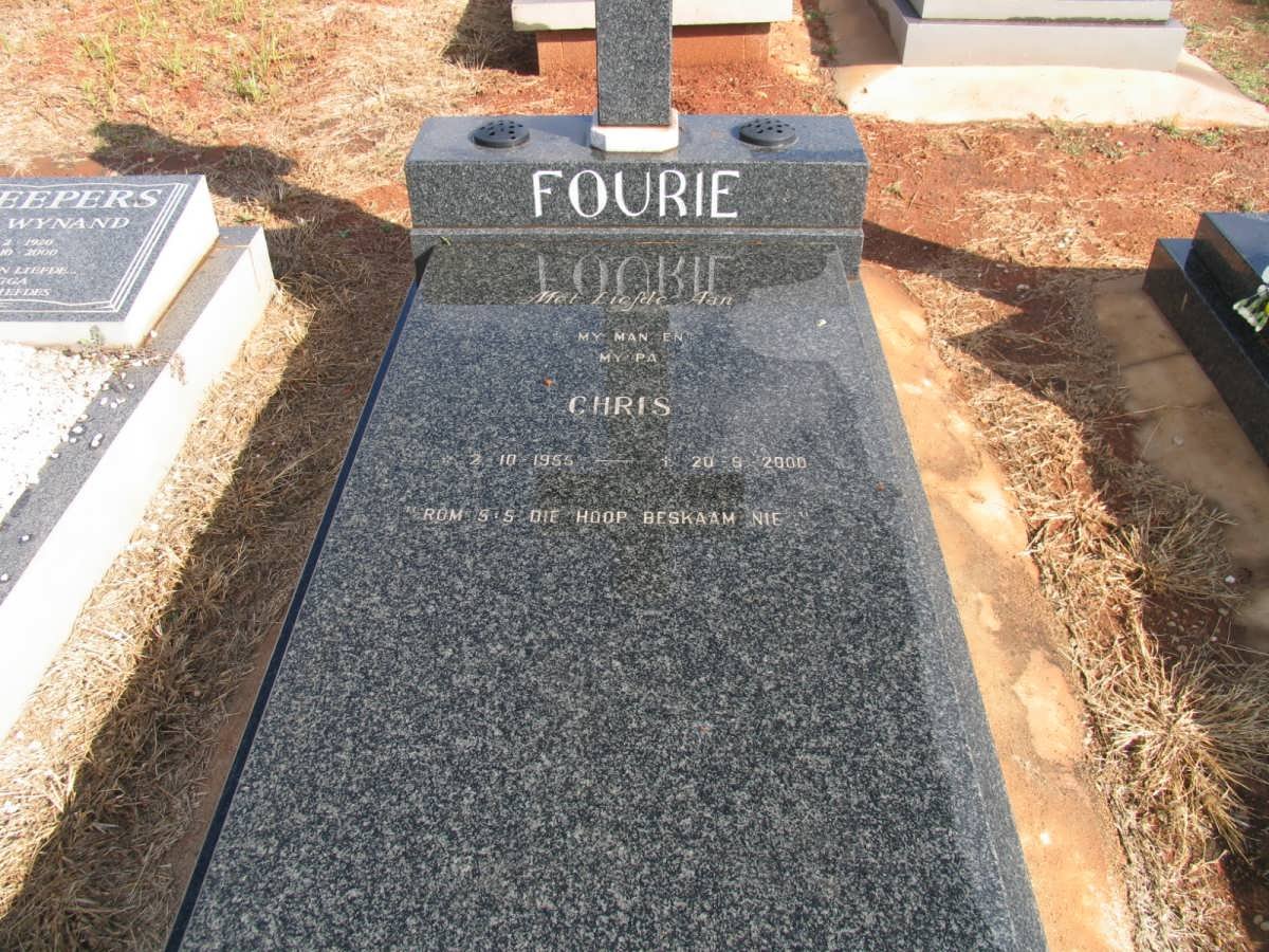 FOURIE Chris 1955-2000