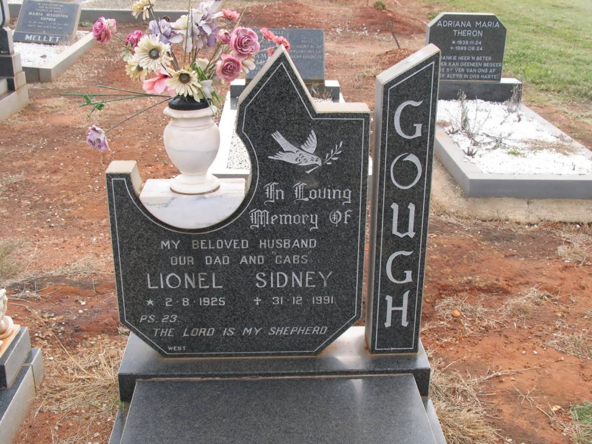 GOUGH Lionel Sidney 1925-1991