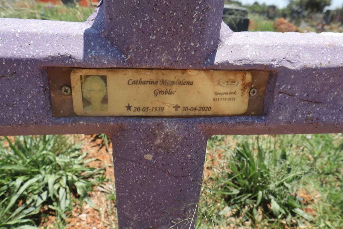 GROBLER Catharina Magdalena 1939-2020