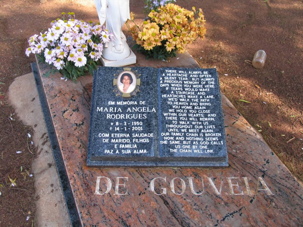 GOUVEIA Maria Angela, de nee RODRIGUES 1950-2001