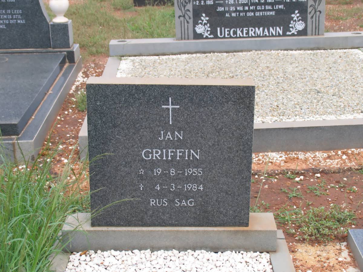 GRIFFIN Jan 1955-1984