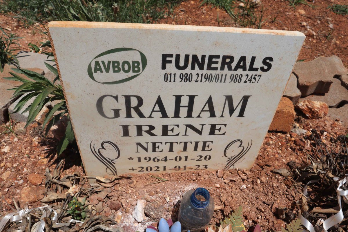 GRAHAM Irene Nettie 1964-2021