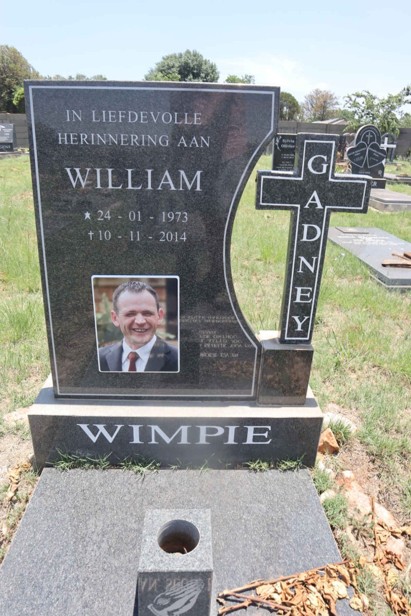 GADNEY William 1973-2014