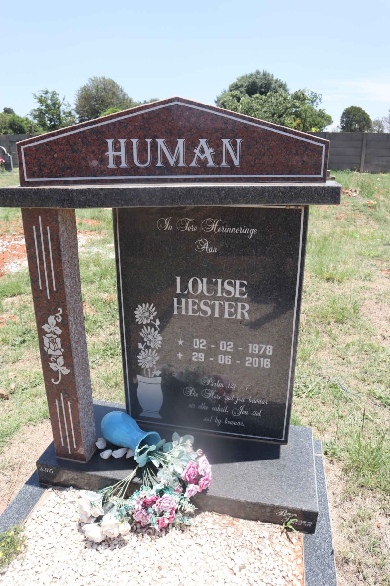 HUMAN Louise Hester 1978-2016