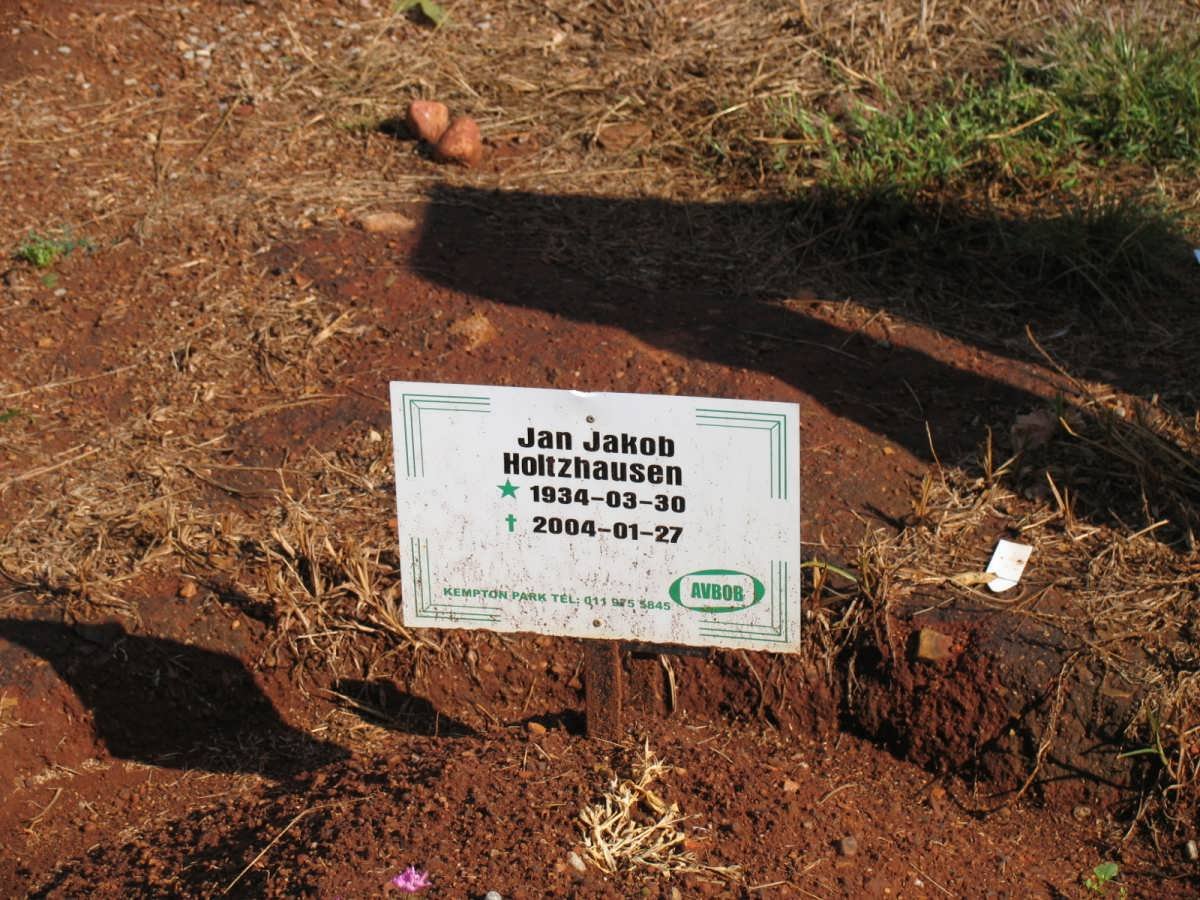 HOLTZHAUSEN Jan Jakob 1934-2004