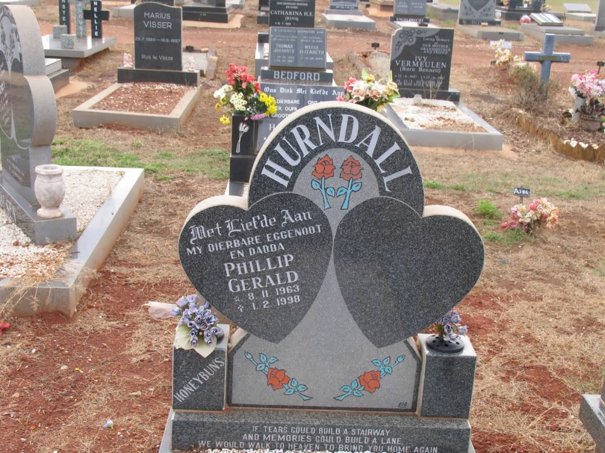 HURNDALL Phillip Gerald 1963-1998