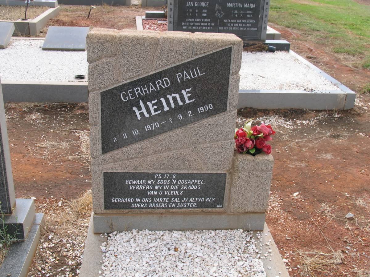 HEINE Gerhard Paul 1970-1990