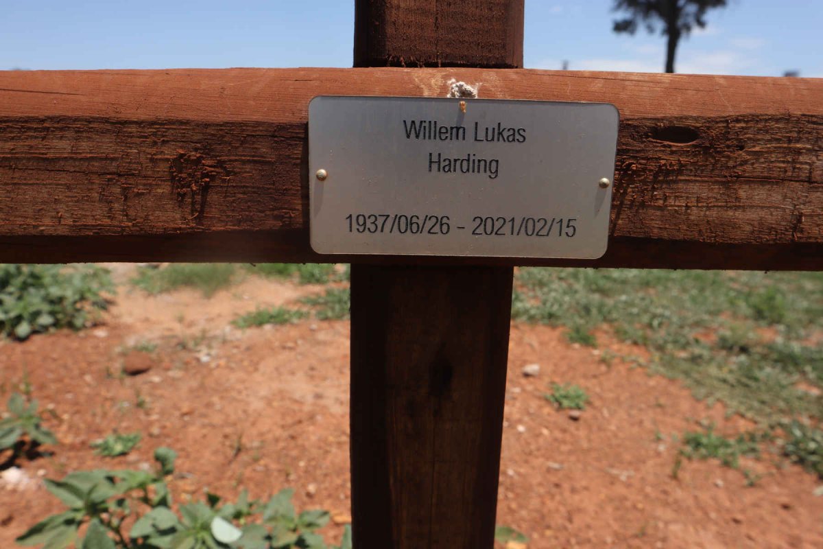 HARDING Willem Lukas 1937-2021