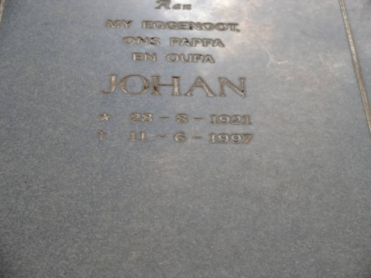 HEYNS Johan 1921-1997