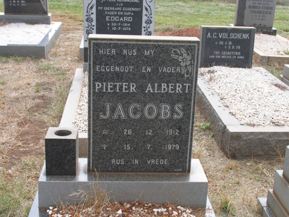 JACOBS Pieter Albert 1912-1979