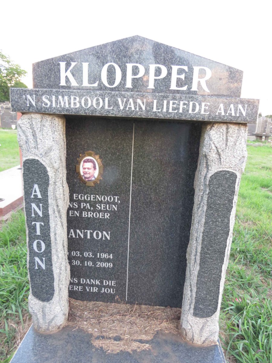KLOPPER Anton 1964-2009