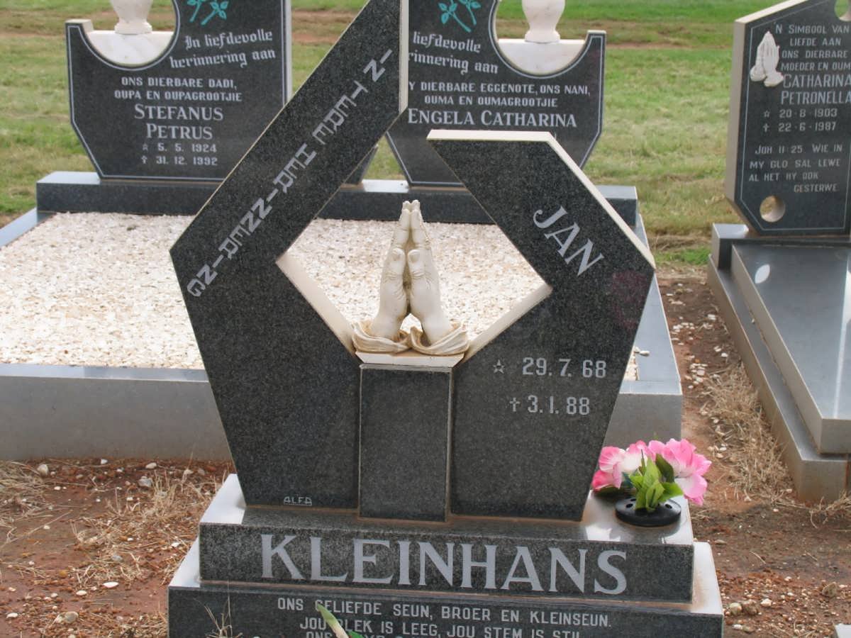 KLEINHANS Jan 1968-1988
