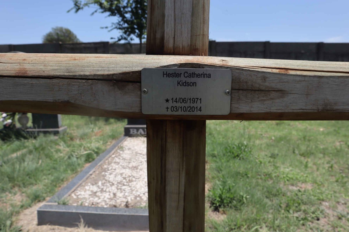 KIDSON Hester Catherina 1971-2014