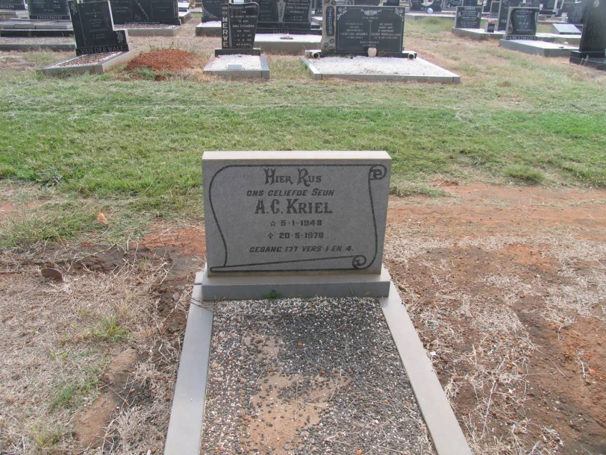 KRIEL A.C. 1948-1978