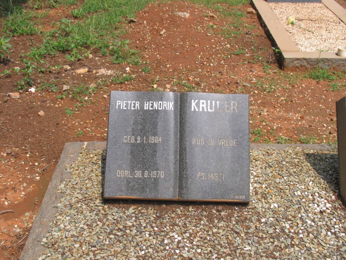 KRUGER Pieter Hendrik 1904-1970