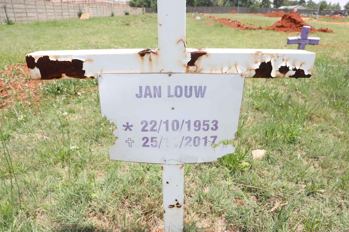 LOUW Jan 1953-2017