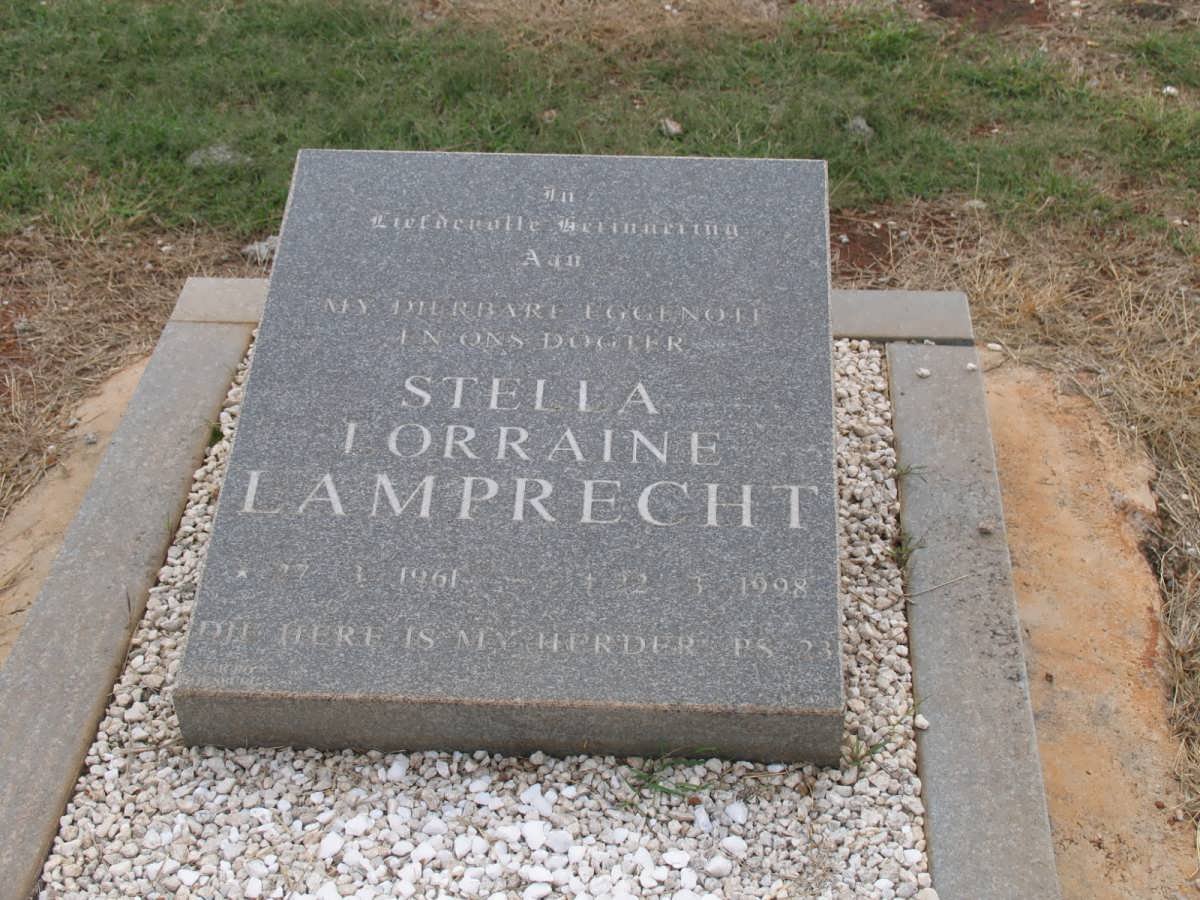 LAMPRECHT Stella Lorraine 1961-1998