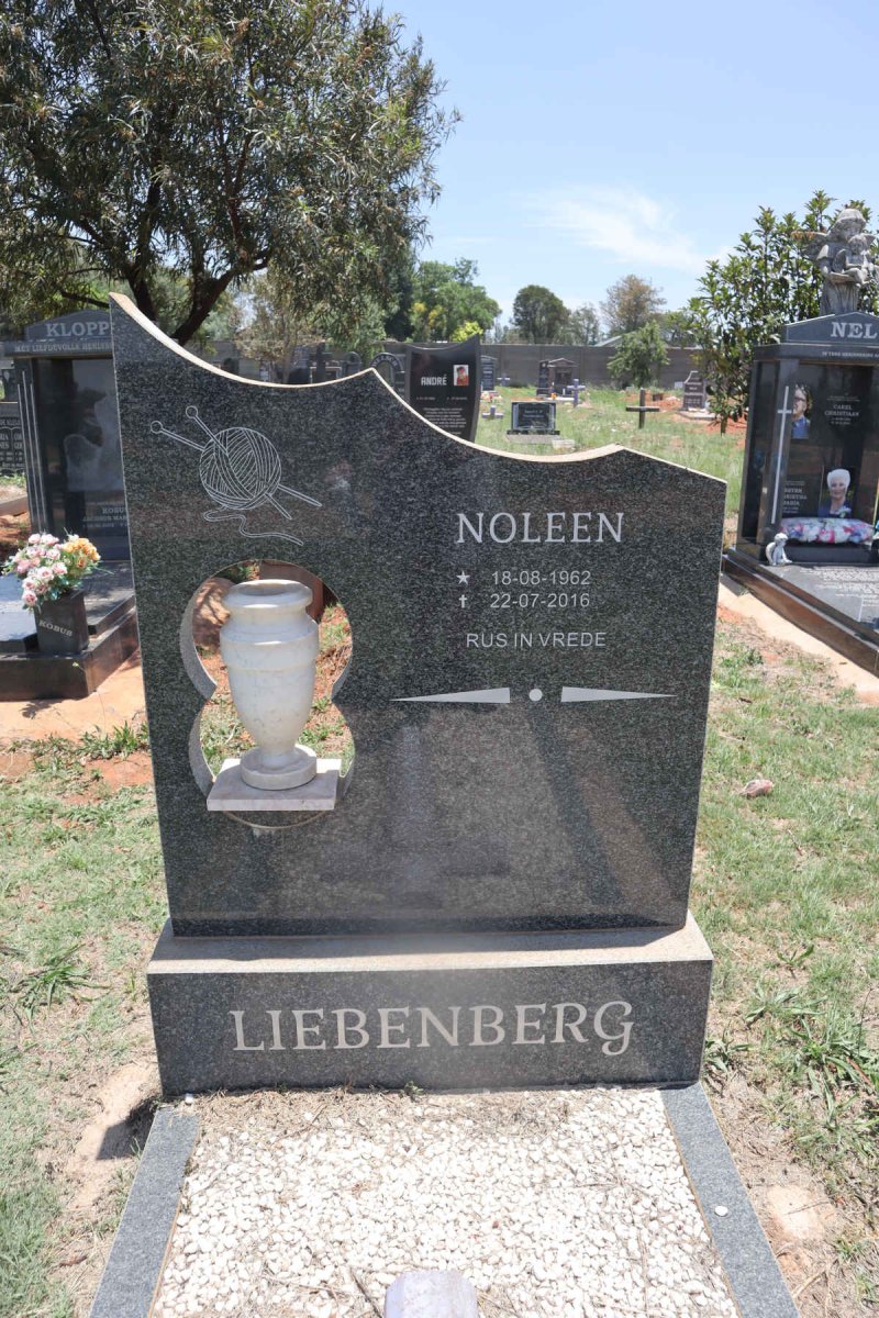 LIEBENBERG Noleen 1962-2016