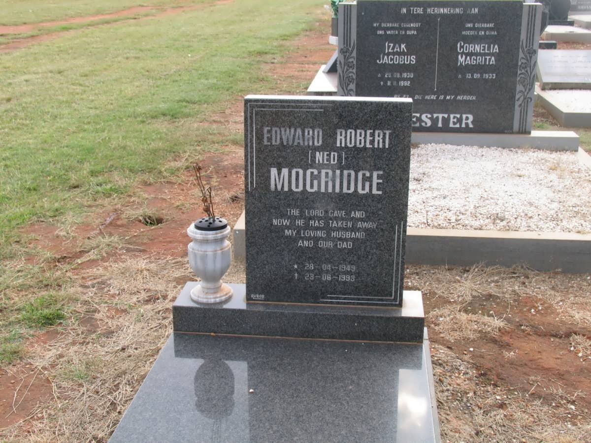 MOGRIDGE Edward Robert 1949-1993